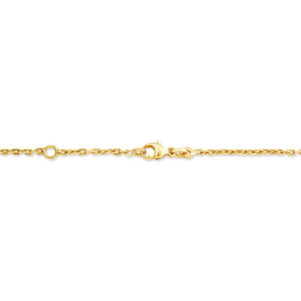 Bracelet Identité Gaspardine Maille Forçat Or Jaune