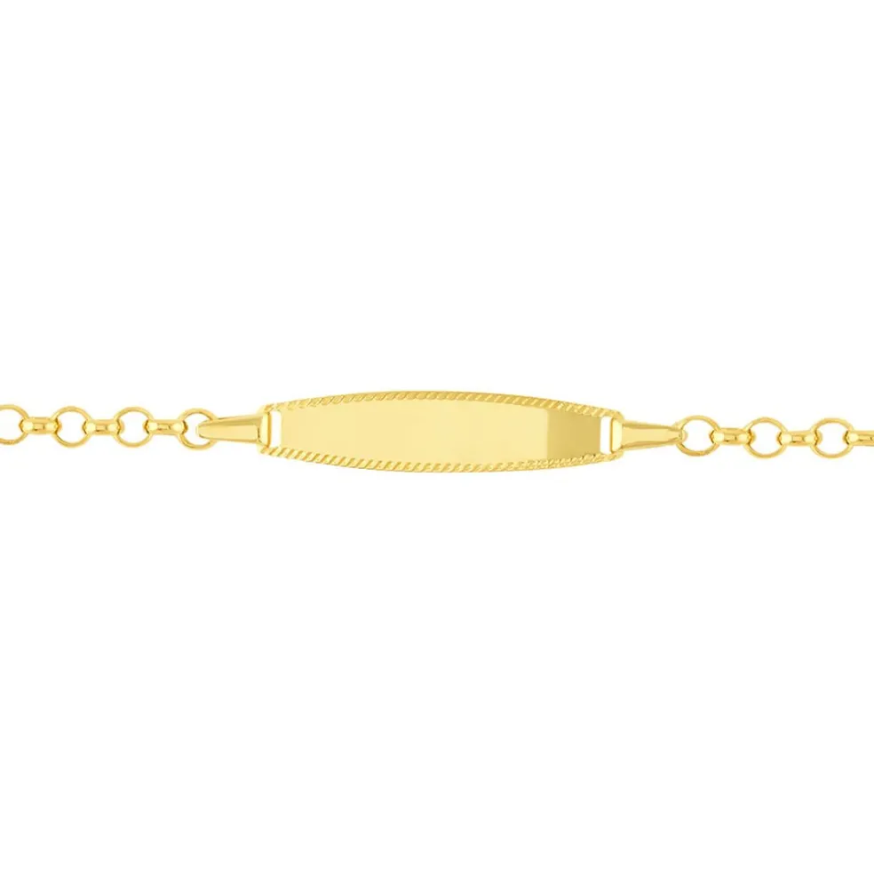 Bracelet Identité Marcel Or Jaune