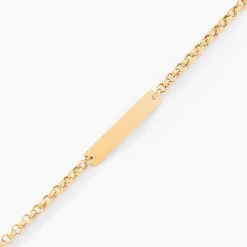 Bracelet Identité Marcel Or Jaune