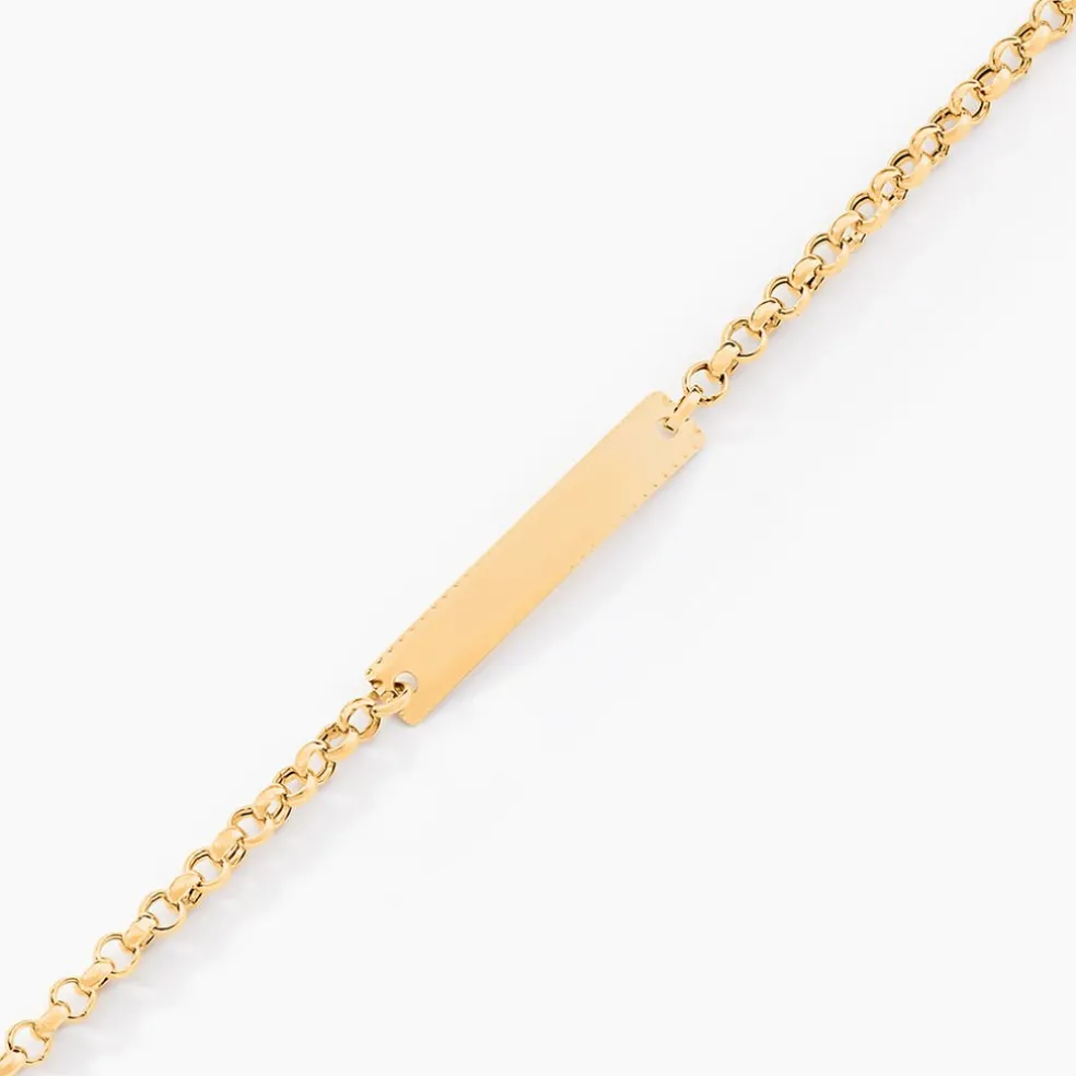Bracelet Identité Marcel Or Jaune