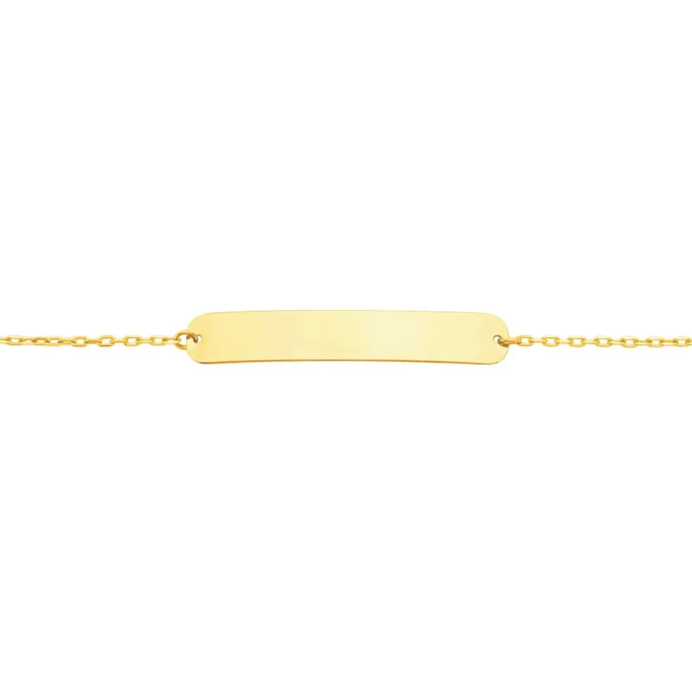 Bracelet Identité Peronille Or Jaune