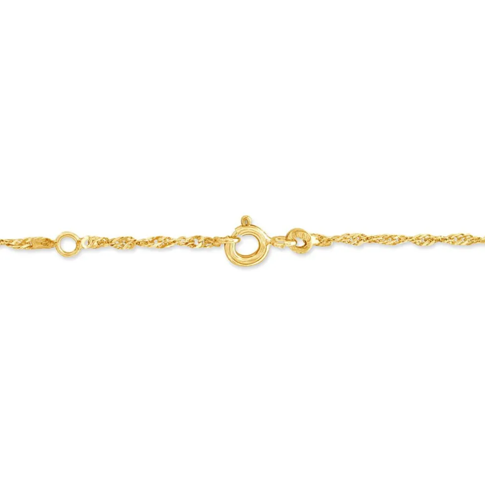 Bracelet Identite Bebe Or Jaune Ericka