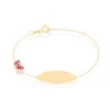 Bracelet Identitée Marcel Or Jaune