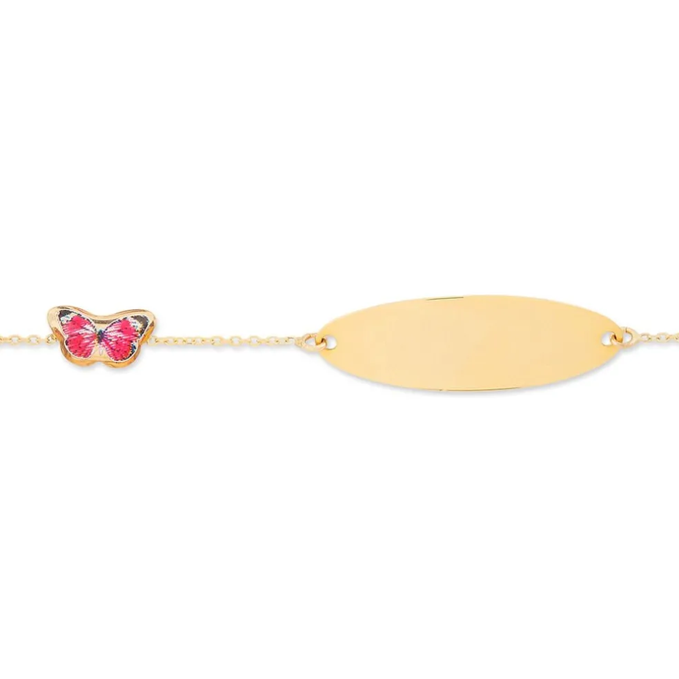Bracelet Identitée Marcel Or Jaune