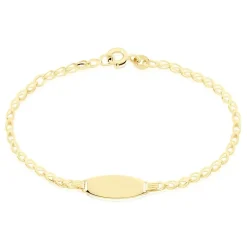Bracelet Identitée Marcel Or Jaune