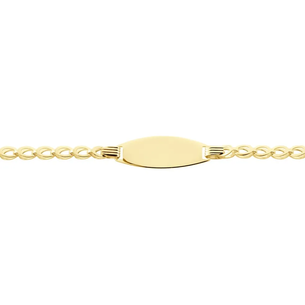 Bracelet Identitée Marcel Or Jaune