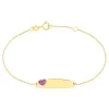 Bracelet Identitée Marcel Or Jaune