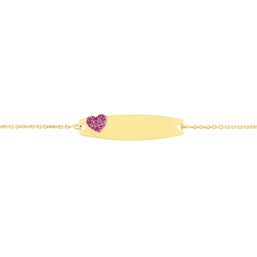 Bracelet Identitée Marcel Or Jaune