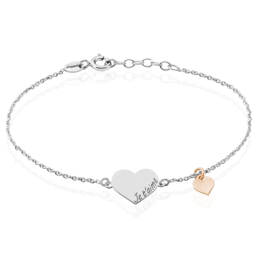 Bracelet Iella Argent Bicolore
