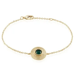 Bracelet Ilia Plaqué Or Jaune Verre