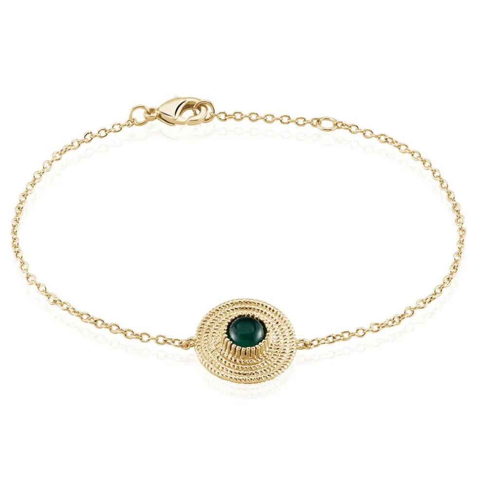 Bracelet Ilia Plaqué Or Jaune Verre