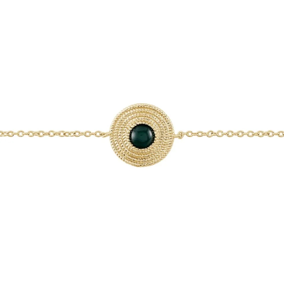 Bracelet Ilia Plaqué Or Jaune Verre