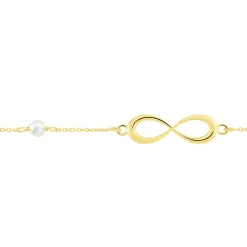Bracelet Illenia Or Jaune Perle De Culture