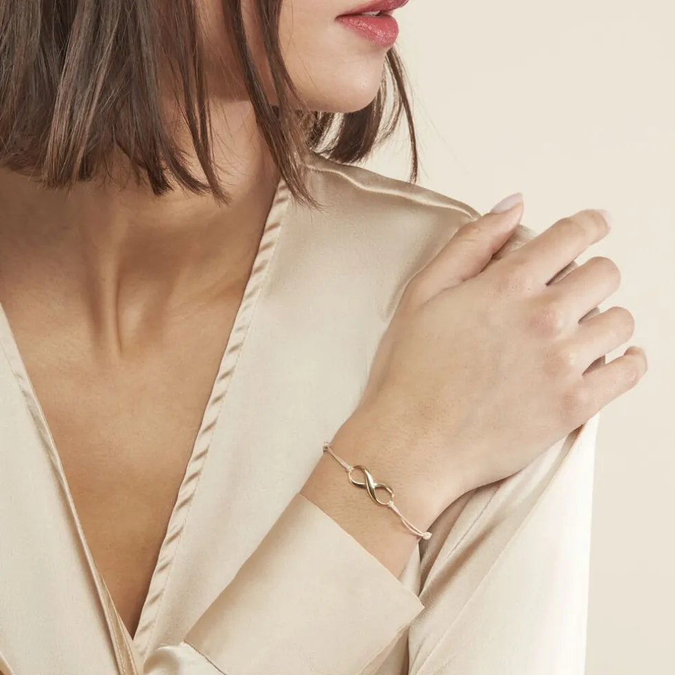 Bracelet Infini Or Jaune