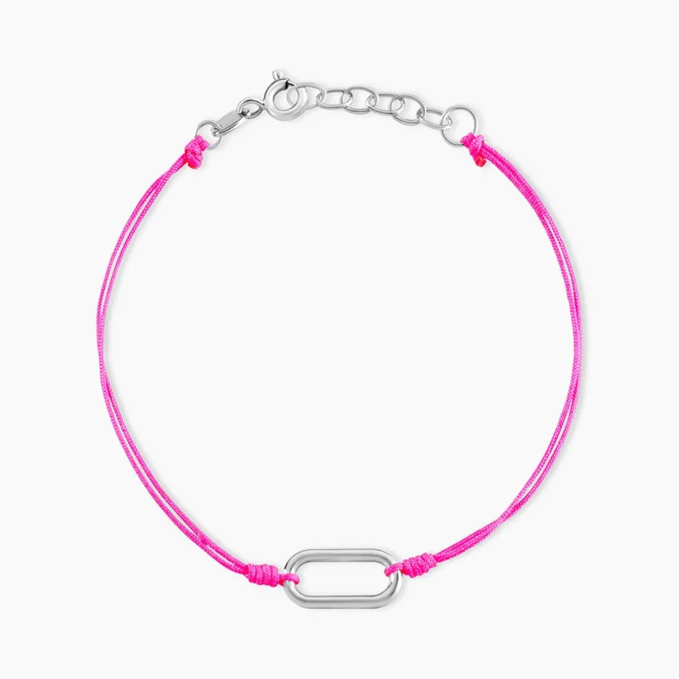 Bracelet Infini Pop Argent Blanc
