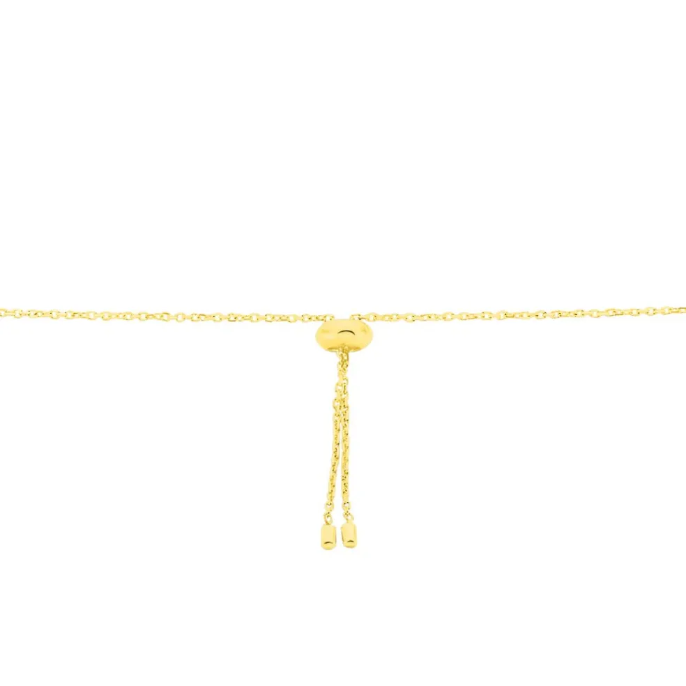 Bracelet Infino Or Jaune Diamant