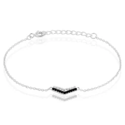 Bracelet Irina Argent Blanc Oxyde De Zirconium