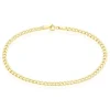 Bracelet Iris Or Jaune Maille Gourmette