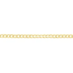 Bracelet Iris Or Jaune Maille Gourmette