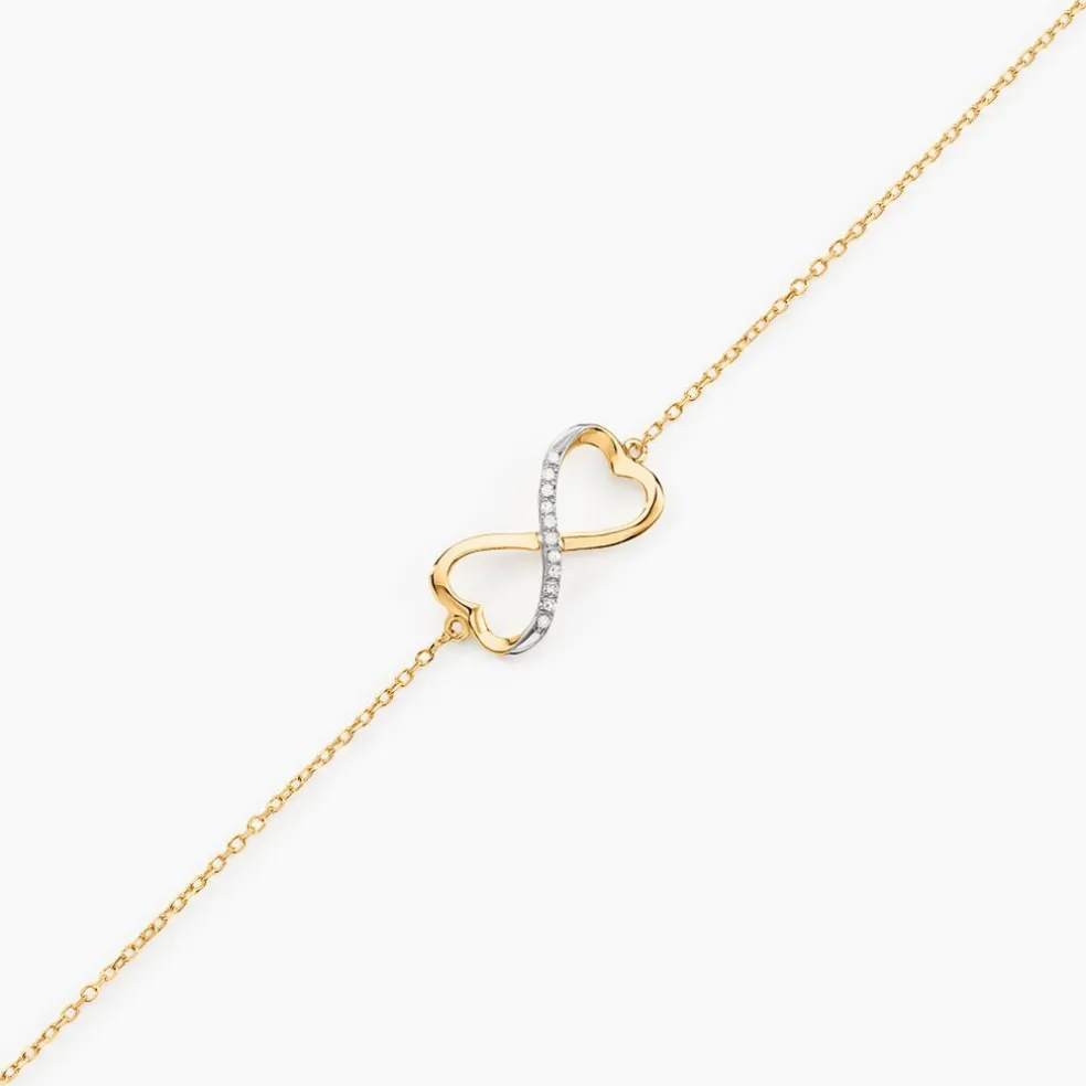 Bracelet Irmela Or Jaune Diamant