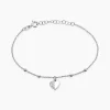 Bracelet Ishane Argent Blanc Oxyde De Zirconium