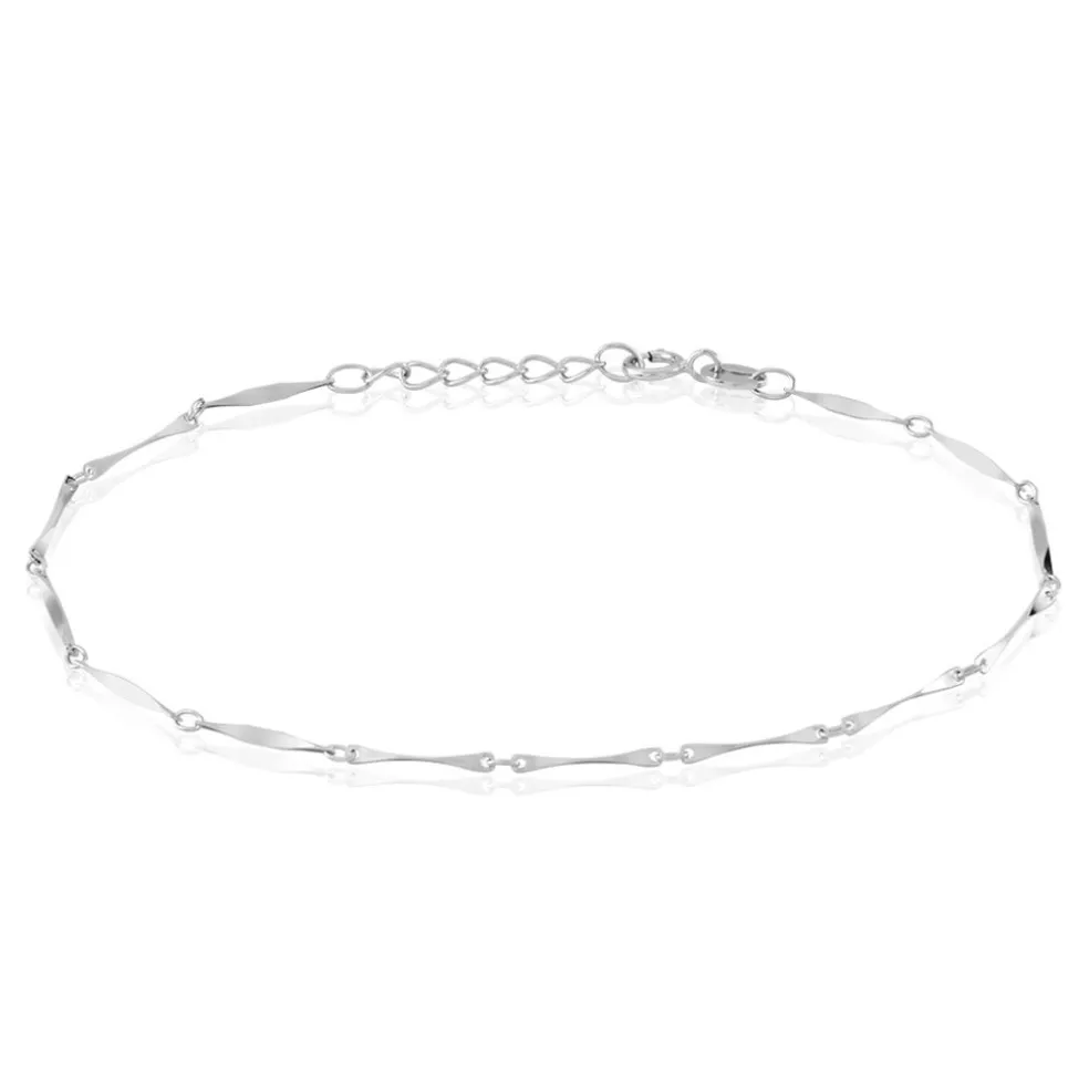 Bracelet Islah Argent Blanc