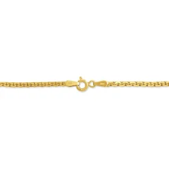 Bracelet Ivy Maille Haricot Or Jaune