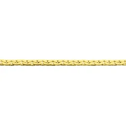 Bracelet Ivy Maille Haricot Or Jaune