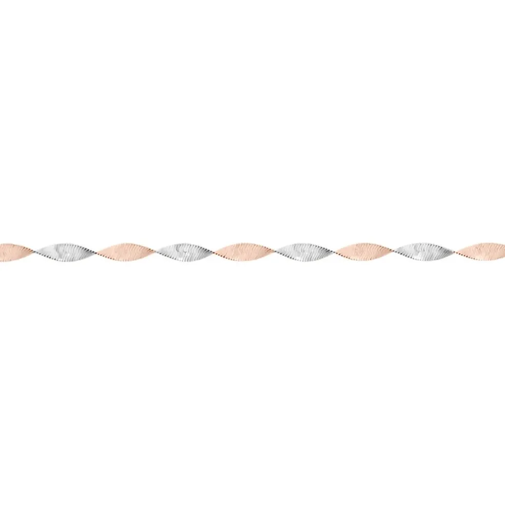 Bracelet Izar Torsadee Or Bicolore