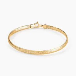 Bracelet Izaro Maille Flex Or Jaune
