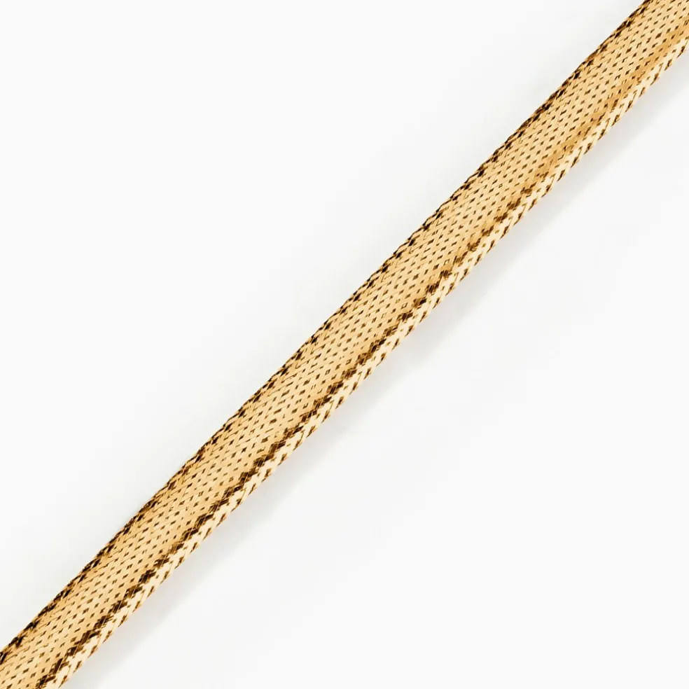 Bracelet Izaro Maille Flex Or Jaune
