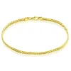 Bracelet Izel Maille Anglaise Or Jaune