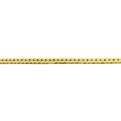 Bracelet Izel Maille Anglaise Or Jaune