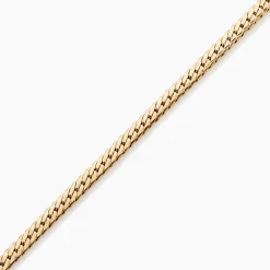 Bracelet Izel Maille Anglaise Or Jaune