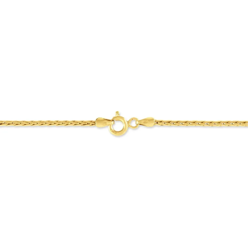 Bracelet Jany Maille Palmier Or Jaune
