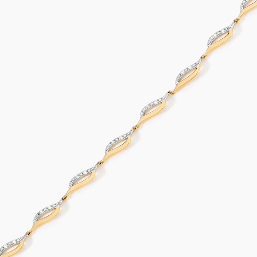 Bracelet Jaumet Or Jaune Diamant