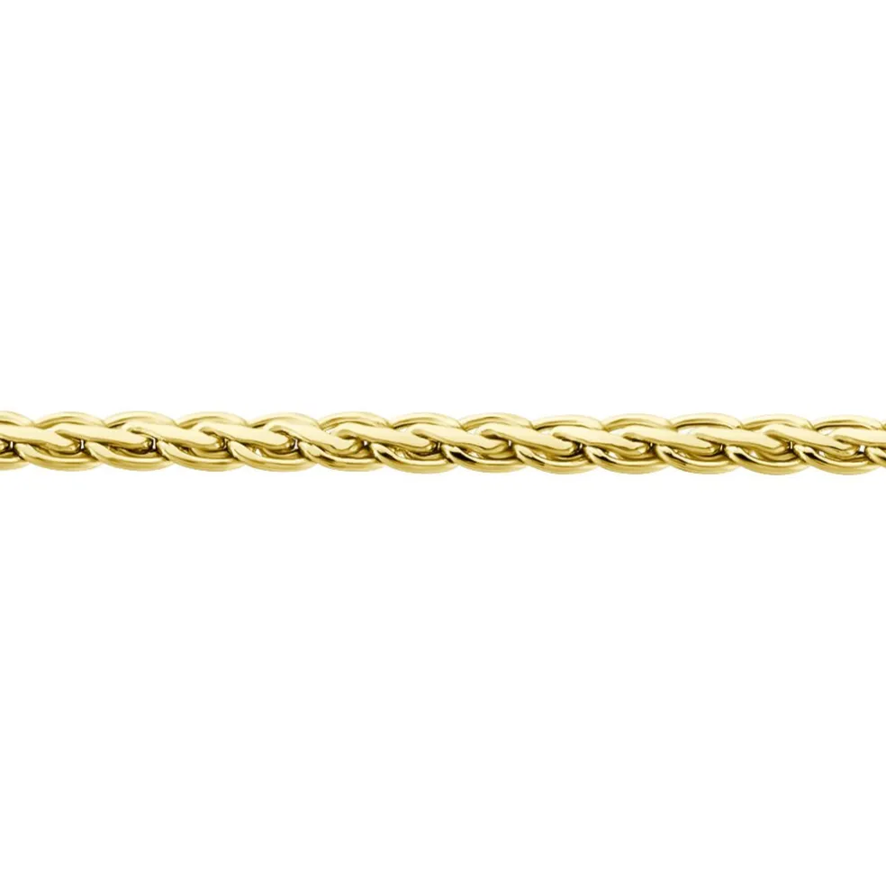 Bracelet Jayna Maille Palmier Or Jaune