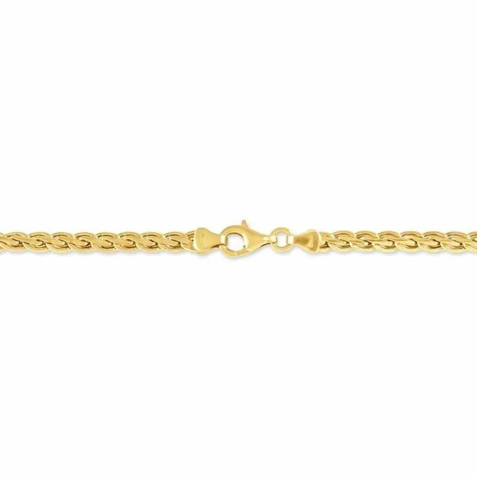 Bracelet Jayna Maille Palmier Or Jaune