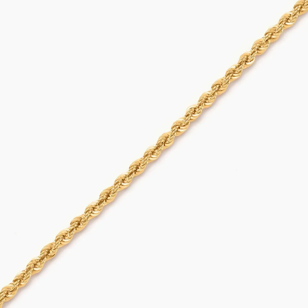 Bracelet Jerry Maille Corde Or Jaune