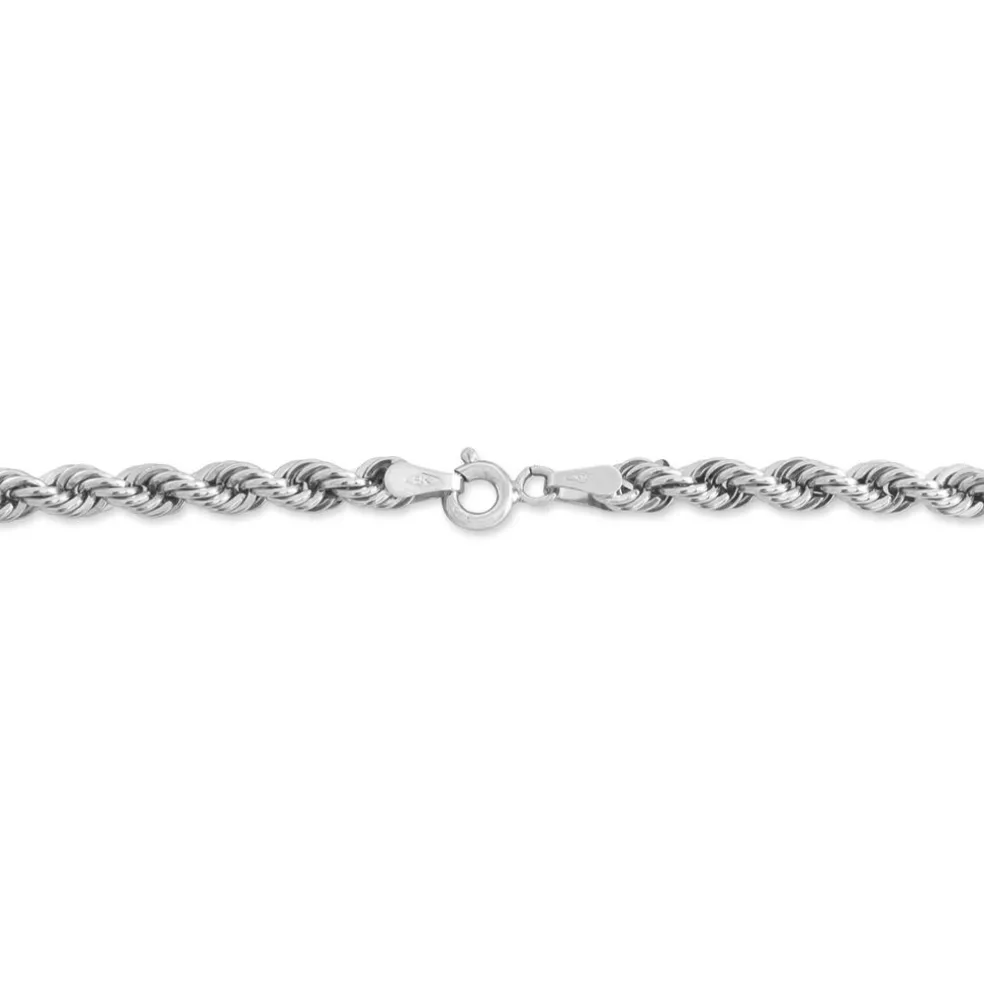 Bracelet Jerry Maille Corde Or Blanc