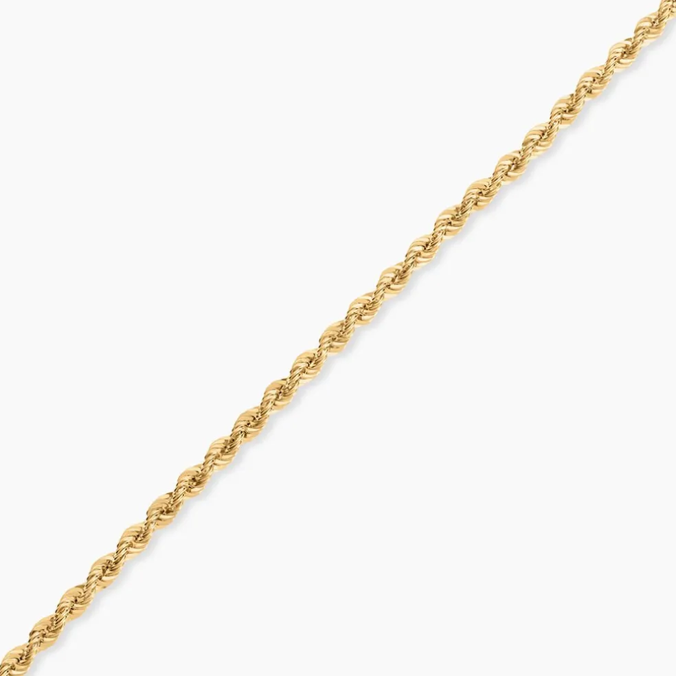 Bracelet Jerry Maille Corde Or Jaune