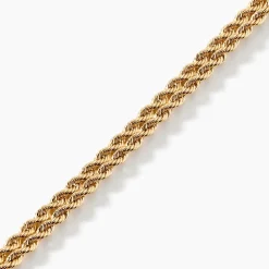 Bracelet Jerry Maille Corde 2 Rangs Or Jaune