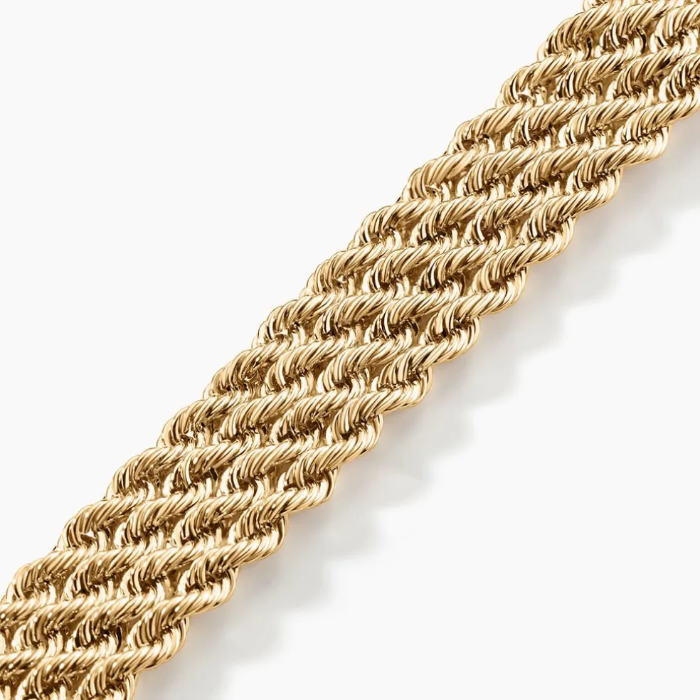 Bracelet Jerry Maille Corde Or Jaune