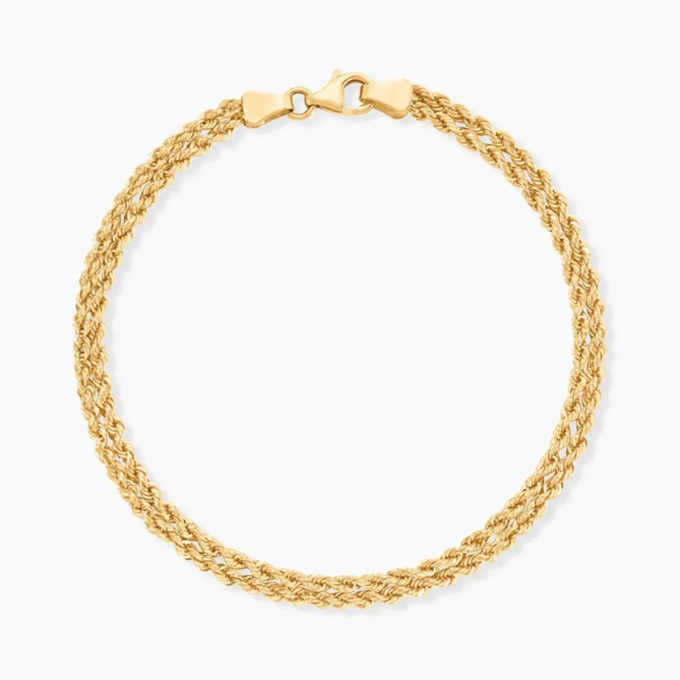 Bracelet Jerry Or Jaune