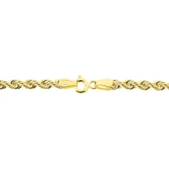Bracelet Jerry Or Jaune Maille Corde