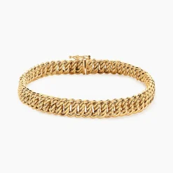 Bracelet Jimmy Maille Americaine Or Jaune