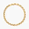 Bracelet Jodie Maille Jaseron Or Jaune