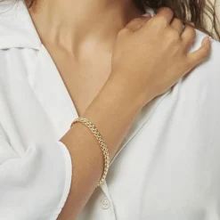 Bracelet Joline Maille Russe Or Jaune