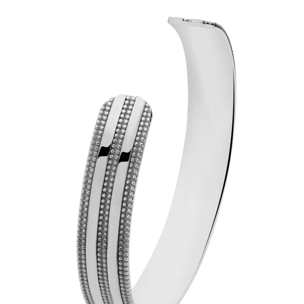Bracelet Jonc Ayo Argent Blanc