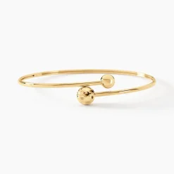 Bracelet Jonc Clemmie Or Jaune